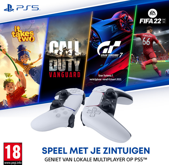 Sony PlayStation 5 DualSense draadloze controller Cosmic Red + oplaadstation null