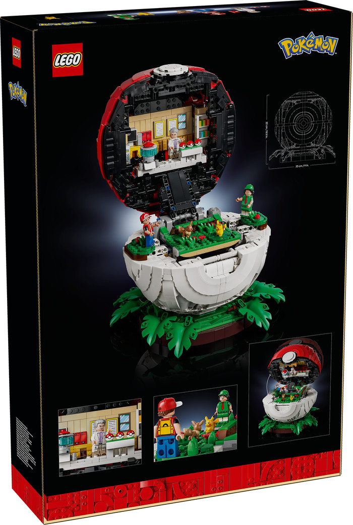 LEGO Pokémon Pokéball met Trainer scènes 72154 verpakking