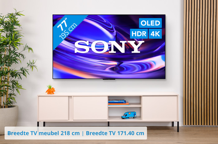 Sony Bravia 77" OLED (2026) visual Coolblue 1