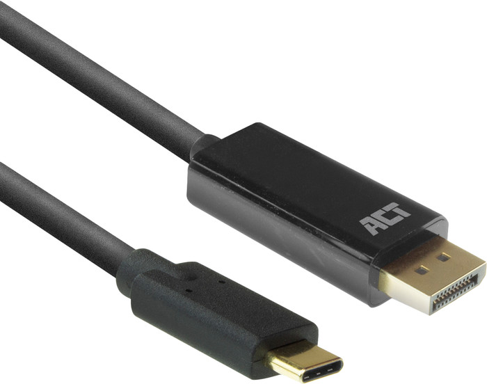 ACT USB-C naar DisplayPort Kabel 2 Meter detail