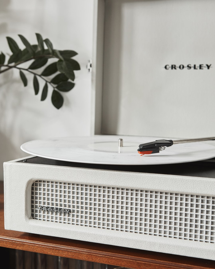 Crosley Voyager Dune product in use