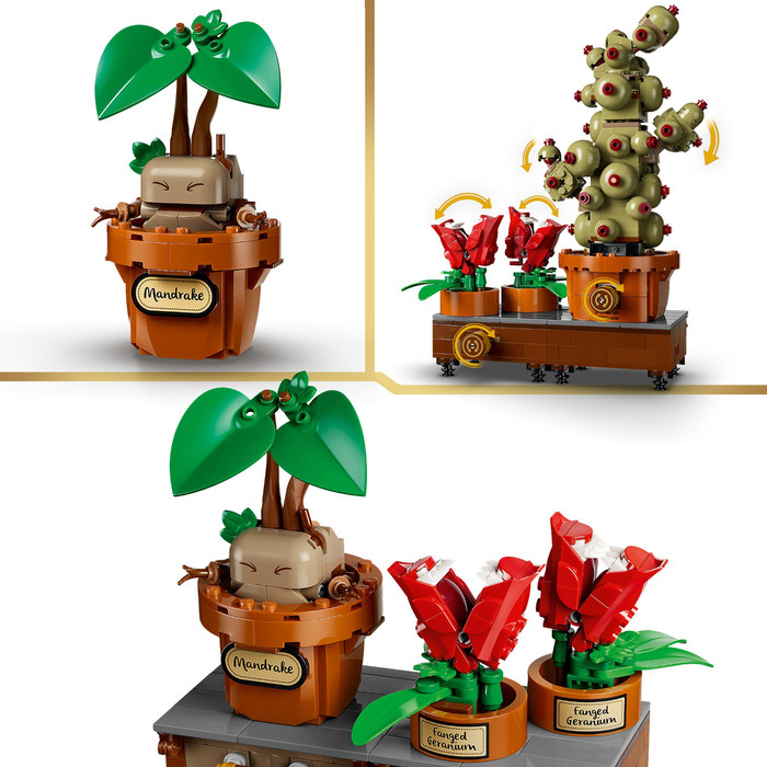 LEGO Harry Potter Zweinstein Kruidenkunde Planten 76474 visual leverancier