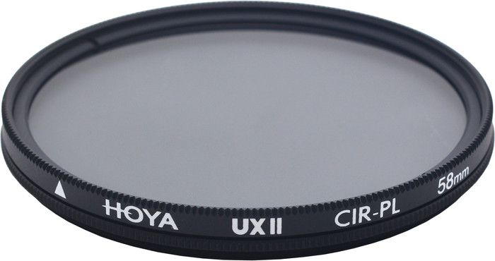 Hoya UX Polarization Filter II 58mm top