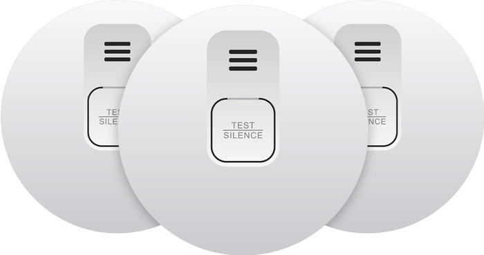 ELRO Blue Line CBFS36 Smoke Detector 3-pack (5 years) Main Image