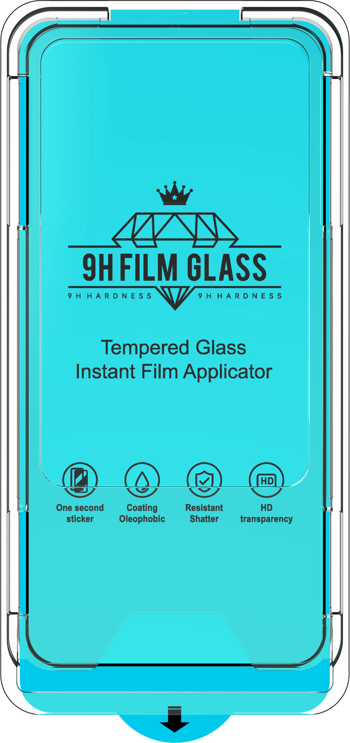 Just In Case Tempered Glass Samsung Galaxy S25 FE Screenprotector voorkant