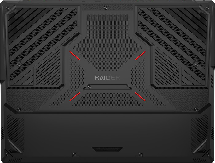 MSI Raider A18 HX A8WHG-284NL onderkant