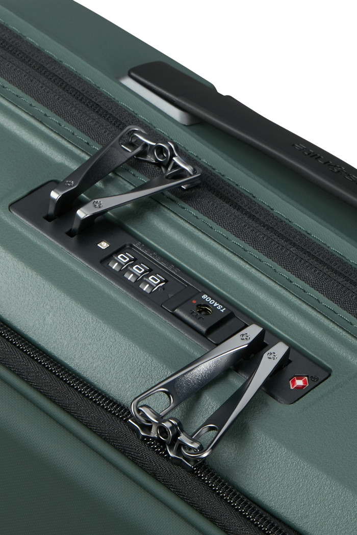 Samsonite Intuo Spinner Easy Access Expandable 55cm Olive Green detail
