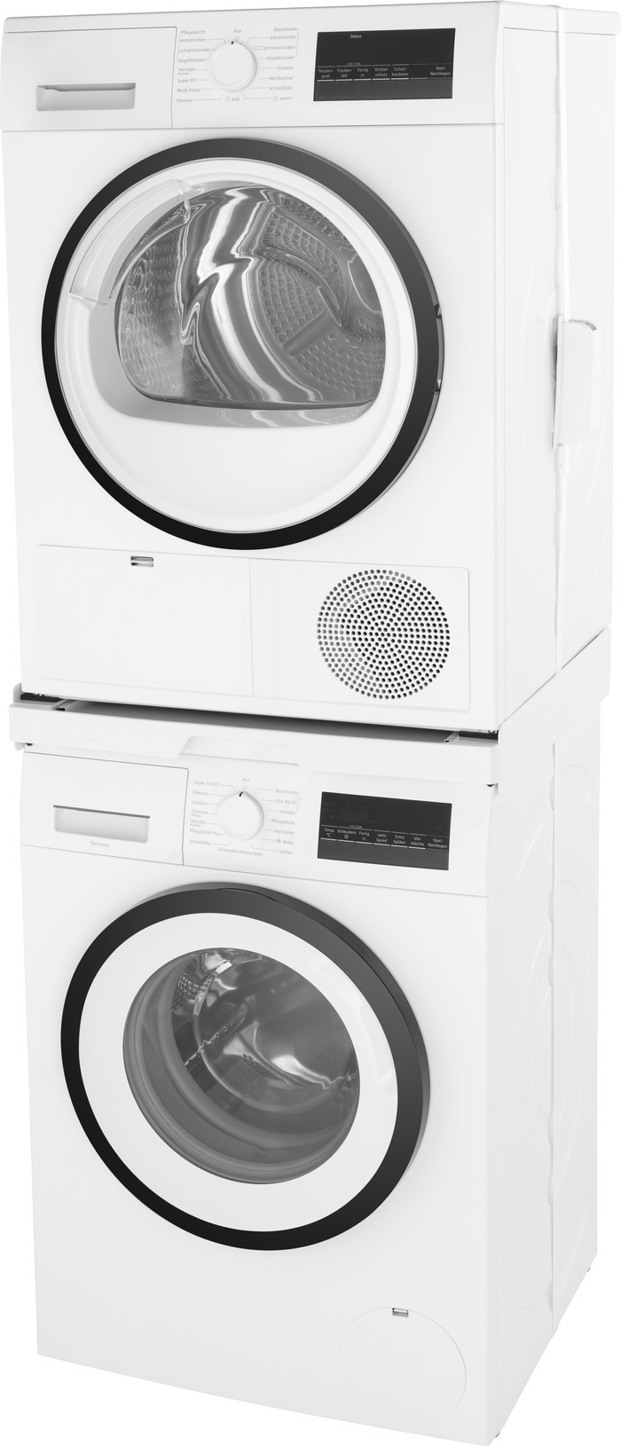 Premium BlueBuilt Universeel Tussenstuk voor Wasmachine en Droger product in gebruik