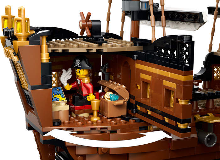 LEGO Creator 3-in-1 Klassiek Piratenschip 31387 detail