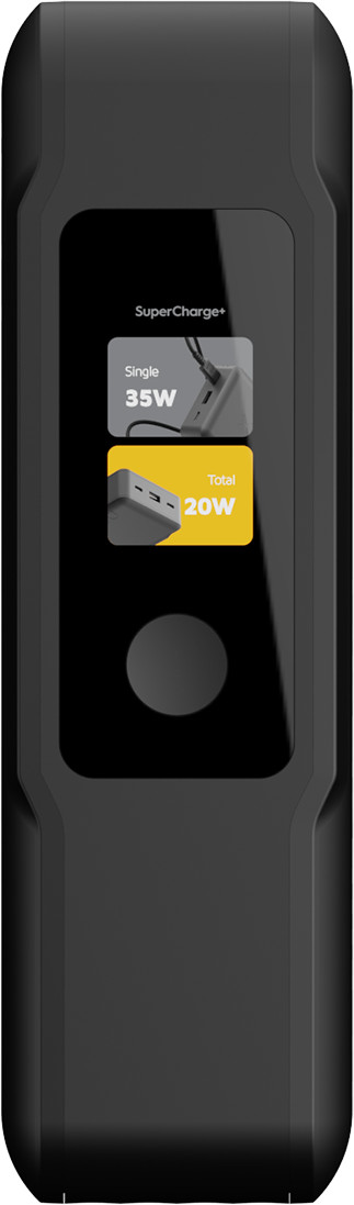 Xtorm NextGen 35W Powerbank 20.000 mAh Zwart linkerkant