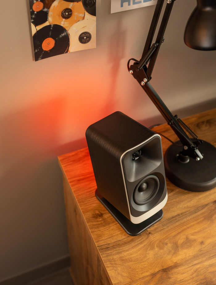 Klipsch ProMedia Lumina PC speakers product in gebruik