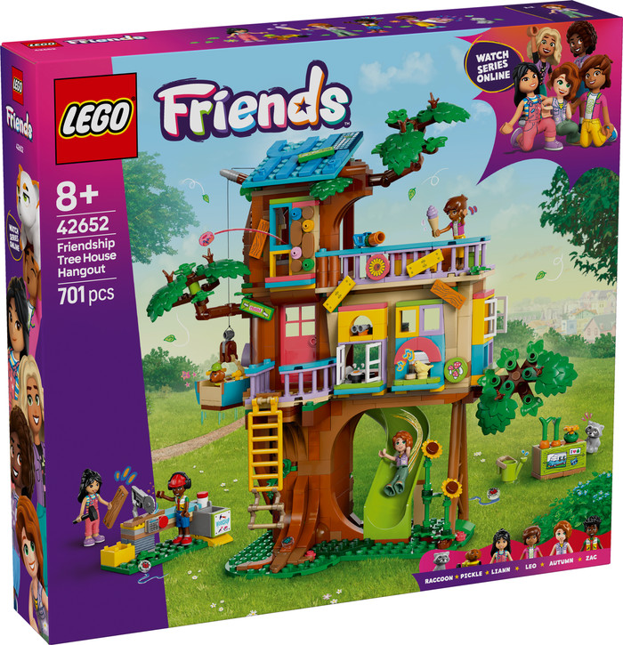 LEGO Friends Friendship Tree House Hangout 42652 packaging