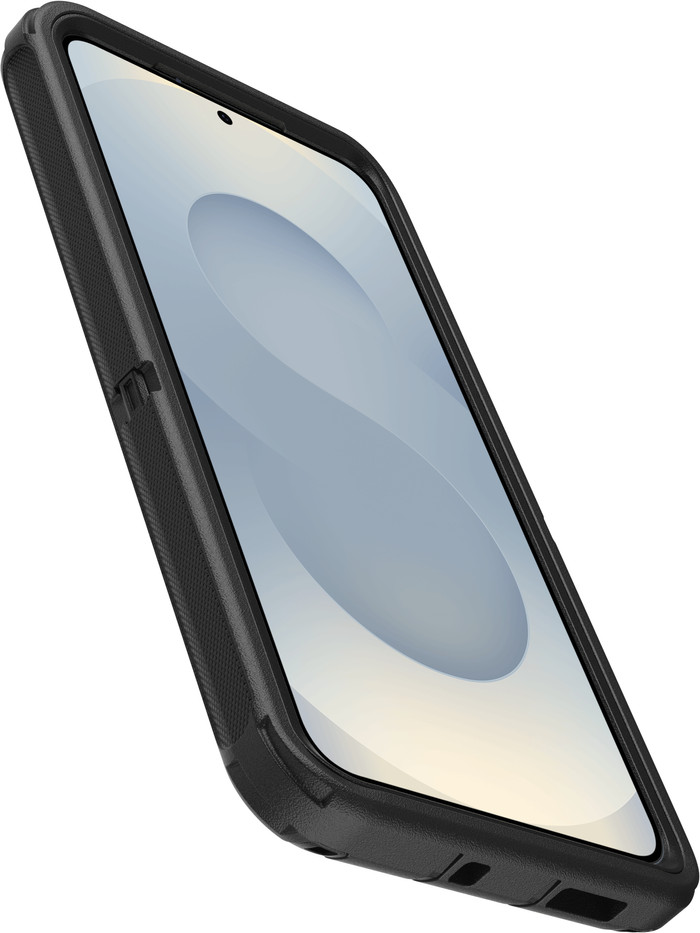 OtterBox Defender Samsung Galaxy S25 Plus Back Cover Black bottom