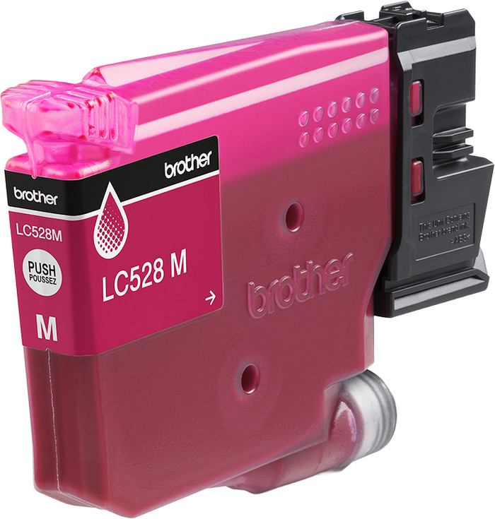 Brother LC-528 cartridge magenta binnenkant
