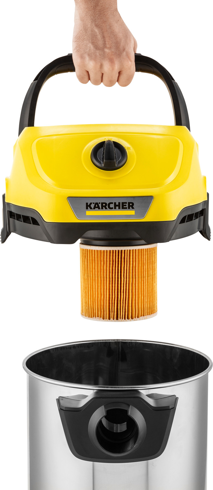 Karcher WD 3 S V-17/4/20 product in gebruik
