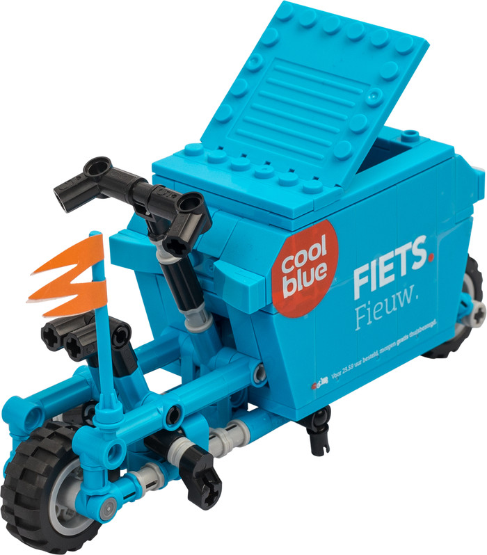 Coolblue Bouwfiets achterkant