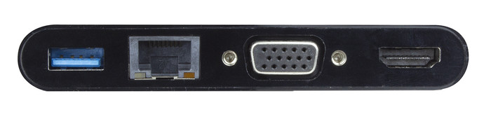 ACT USB-C to HDMI or VGA Multiport Adapter 4K with Ethernet null