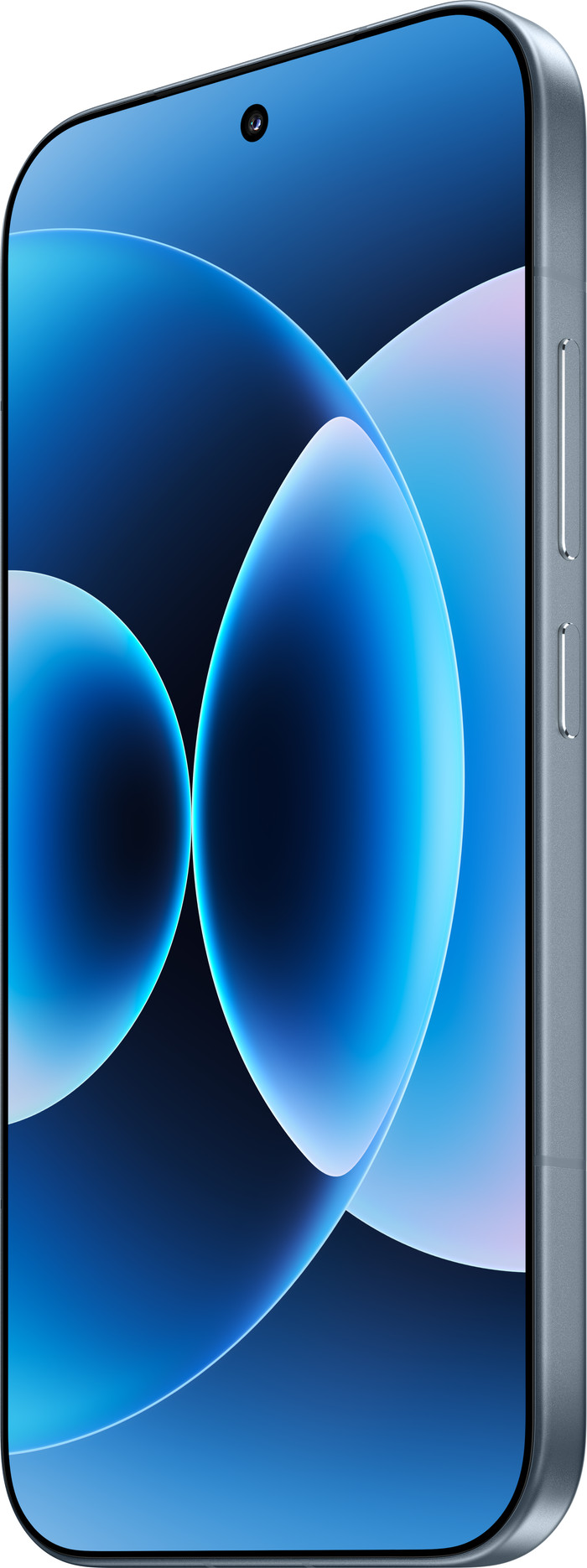 Xiaomi 17 256GB Blauw 5G rechterkant