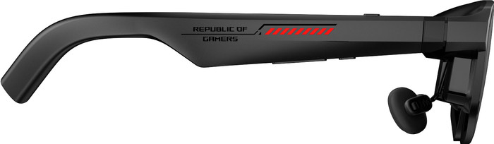 ASUS ROG XREAL R1 XR glasses left side