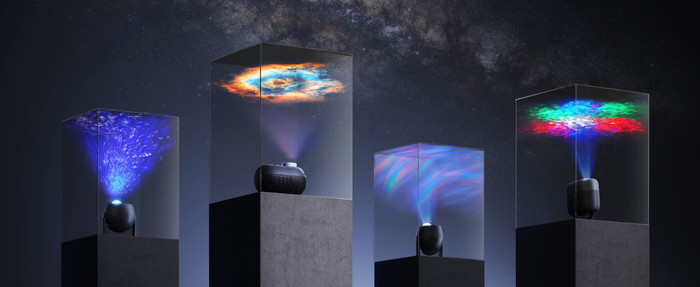 Govee Galaxy Light Projector 2 Pro product in gebruik