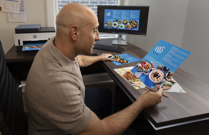 HP Smart Tank 7607 Juniper product in gebruik