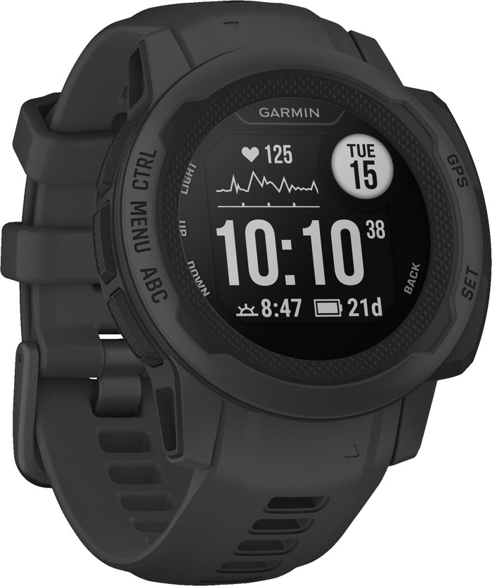 Garmin Instinct 2S Graphite left side