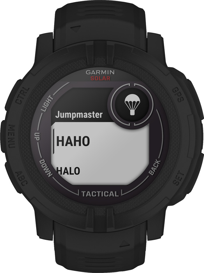 Garmin Instinct 2 Solar Tactical Edition Black front
