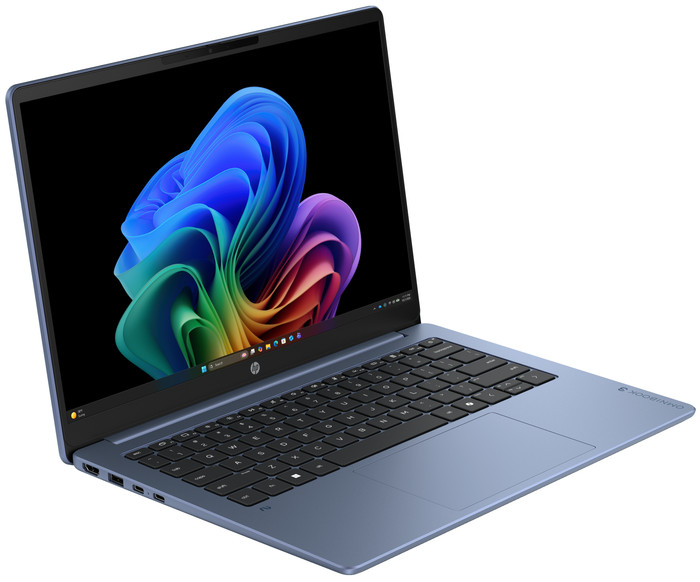 HP OmniBook 3 Next Gen AI PC OLED 14-hz0912ndx linkerkant