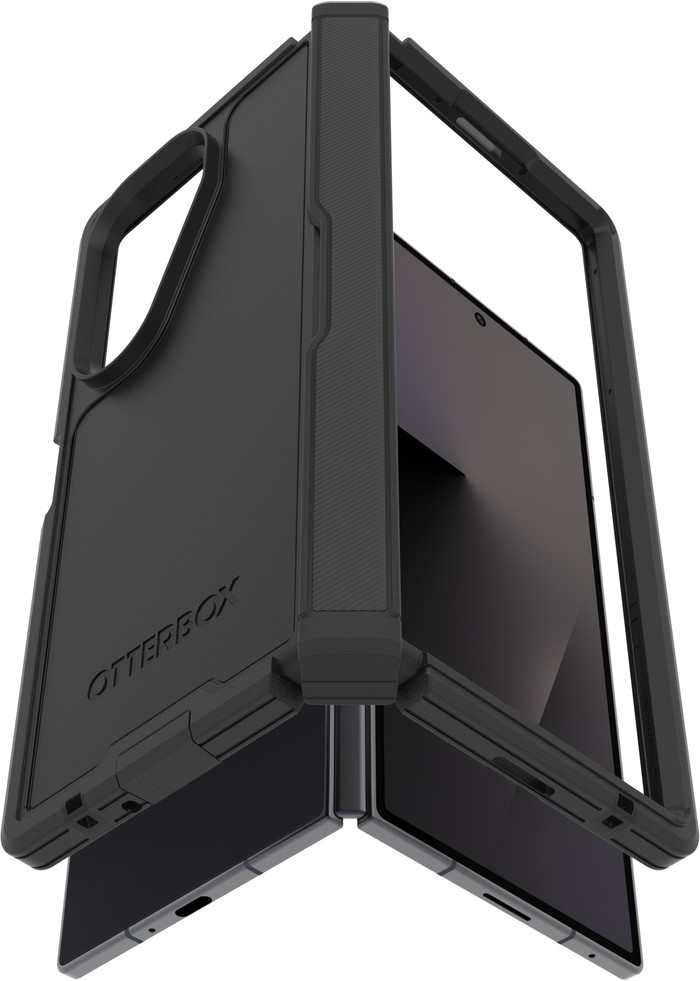 OtterBox Defender Samsung Galaxy Fold 7 Back Cover met Magneet Zwart onderkant
