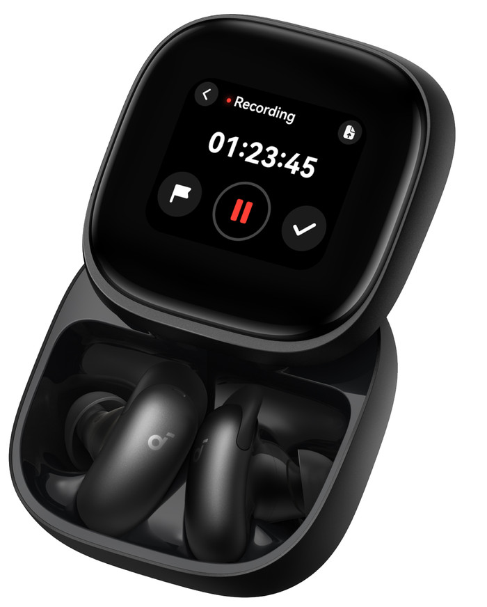 Soundcore Liberty 5 Pro Max Zwart voorkant