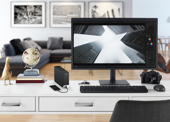 Seagate One Touch Hub 20TB product in gebruik