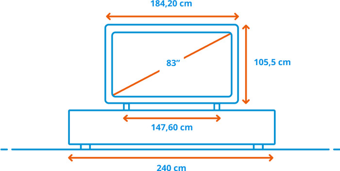 LG OLED 83" B6 (2026) + LG H7 Sound Suite visual Coolblue 1
