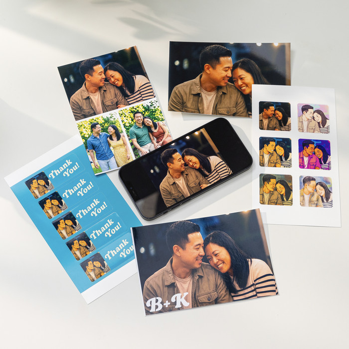 Cricut StickerPix Print Essential Bundle product in use