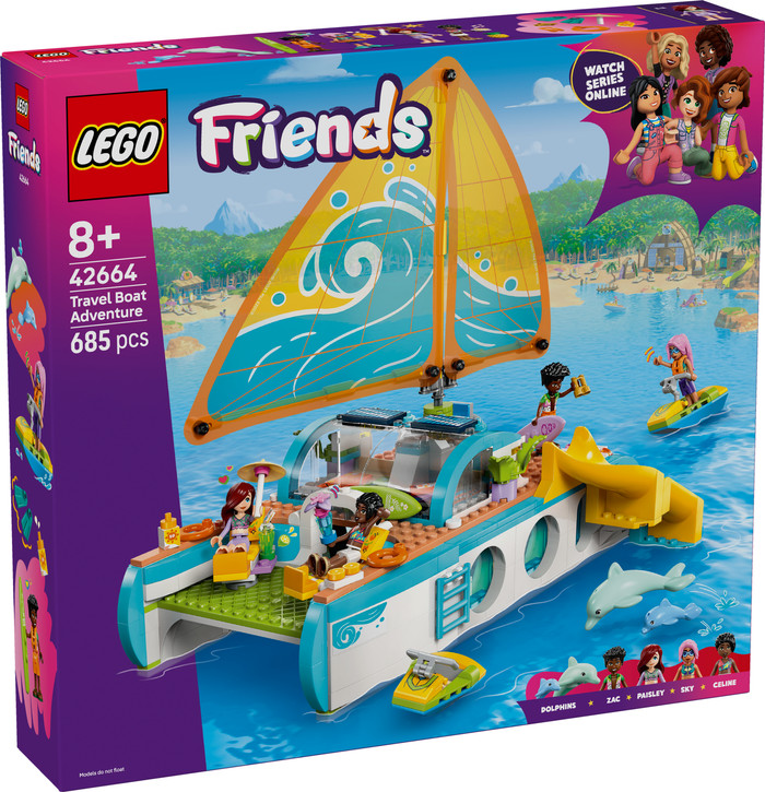 LEGO Friends Avontuurlijke Bootreis 42664 verpakking