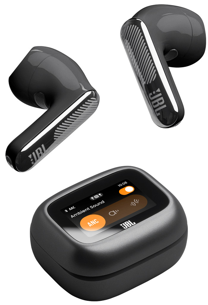 JBL Live Flex 4 Zwart voorkant