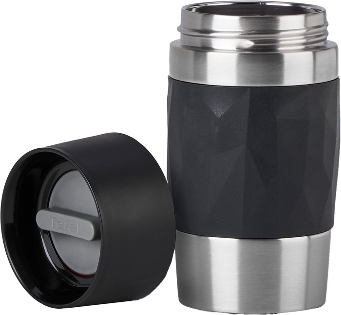 Tefal Travel Mug Compact 0.3L Black front