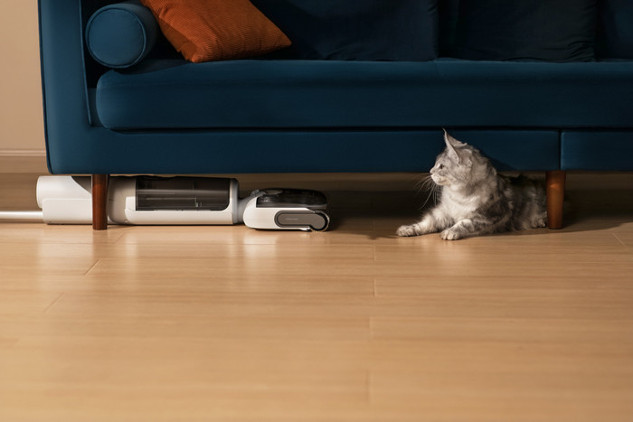 Roborock F25 RT product in gebruik