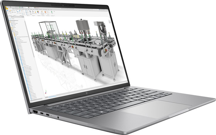 HP ZBook 8 G2 14'' Copilot+ PC - DN7U0ET Qwerty linkerkant