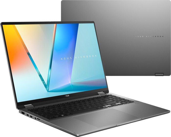 ASUS Vivobook 16 Flip OLED Copilot+ PC TP3607SA-SI099W linkerkant