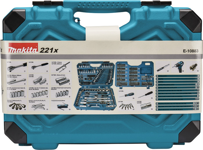 Makita E-10883 (221-delig) null