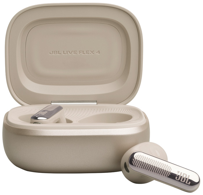 JBL Live Flex 4 Champagne voorkant