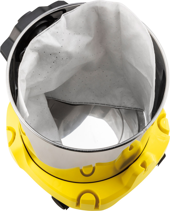 Karcher WD 3 S V-17/4/20 + stofzuigerzakken (4x) product in gebruik