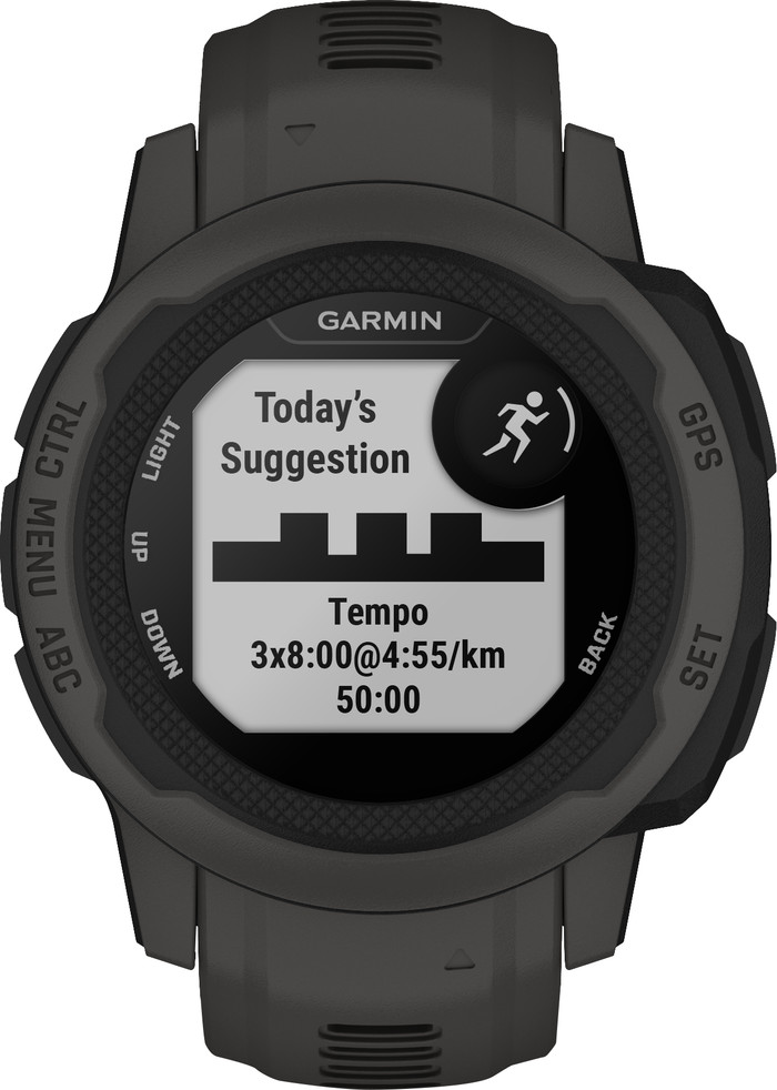 Garmin Instinct 2S Graphite front