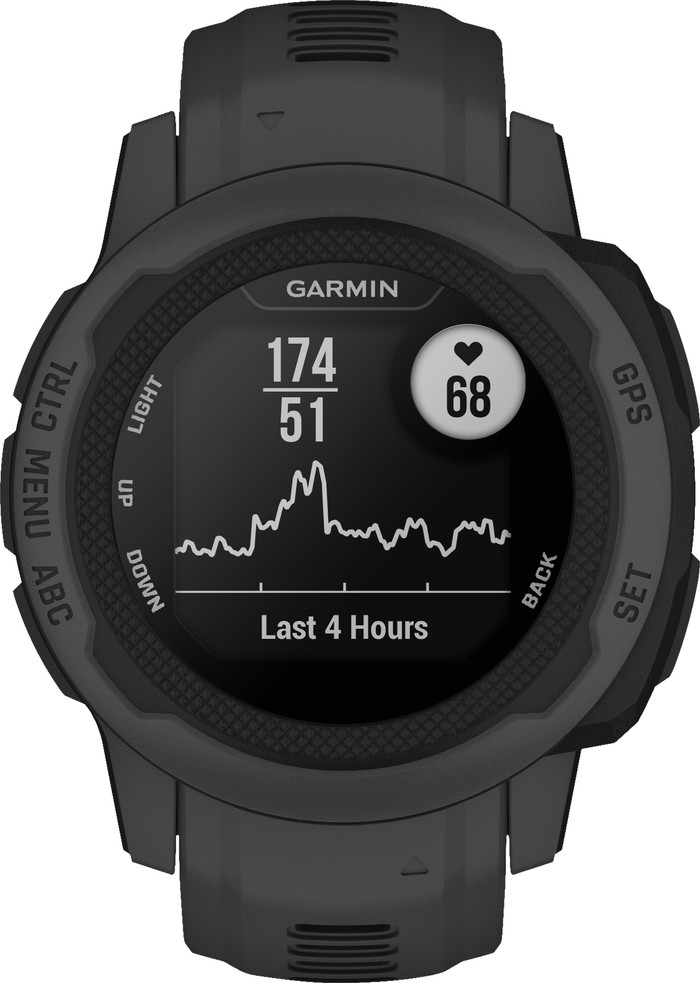 Garmin Instinct 2S Graphite front