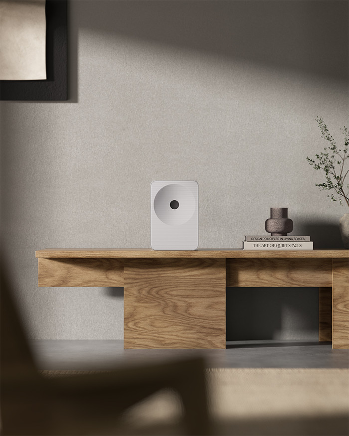 Samsung Music Studio 7 Wit product in gebruik