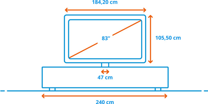 LG OLED 83" C6 (2026) + LG DS95TR visual Coolblue 1