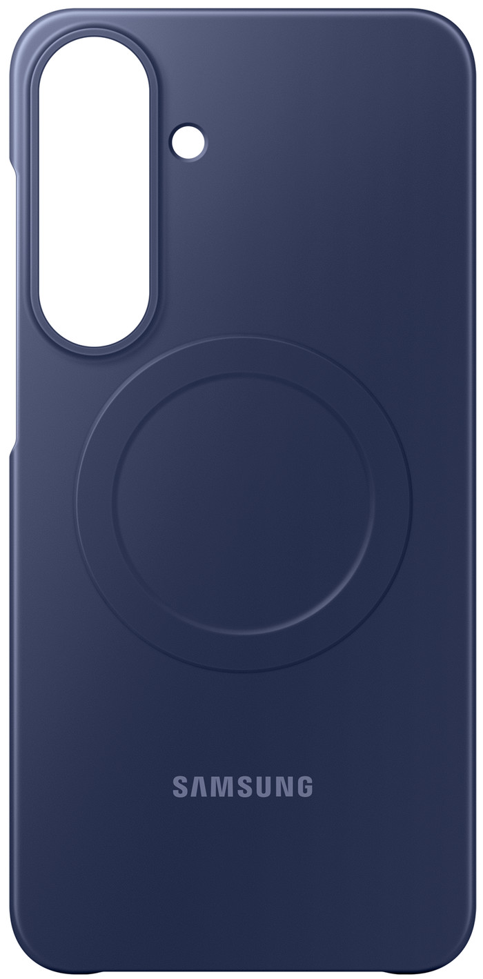 Samsung Galaxy S26 FE Silicone Slim Back Cover with Magnet Purple back