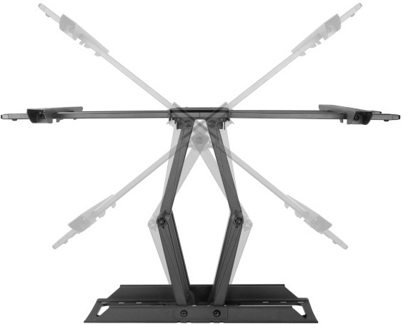 BlueBuilt Draaibare Muurbeugel 48" - 75" Zwart null