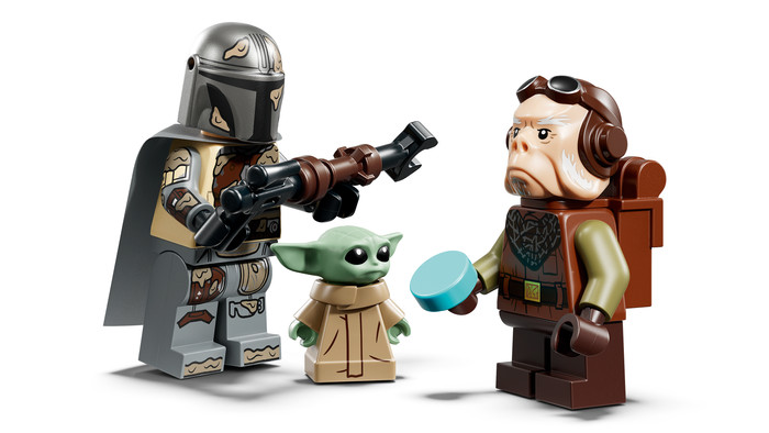 LEGO Star Wars Offworld Sandcrawler en Mudhorn 75453 detail