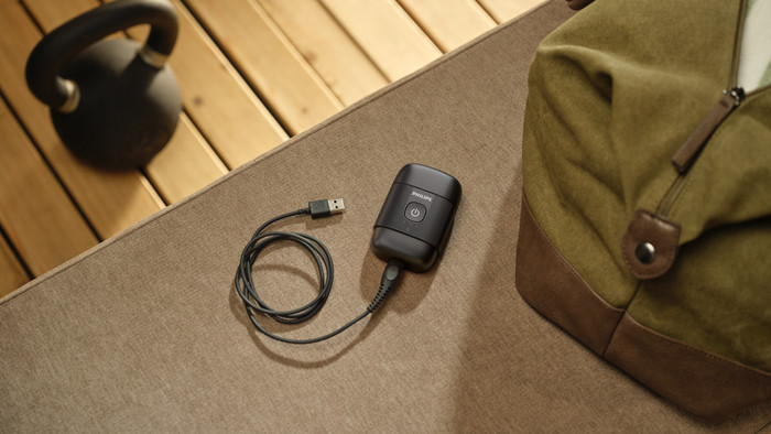 Philips Compact Shaver 500 S591/05 product in gebruik